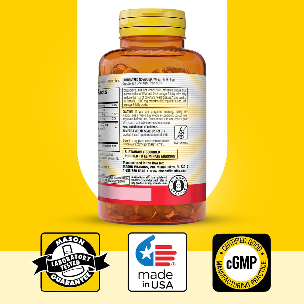 Mason Natural brand trust - 50+ years of quality