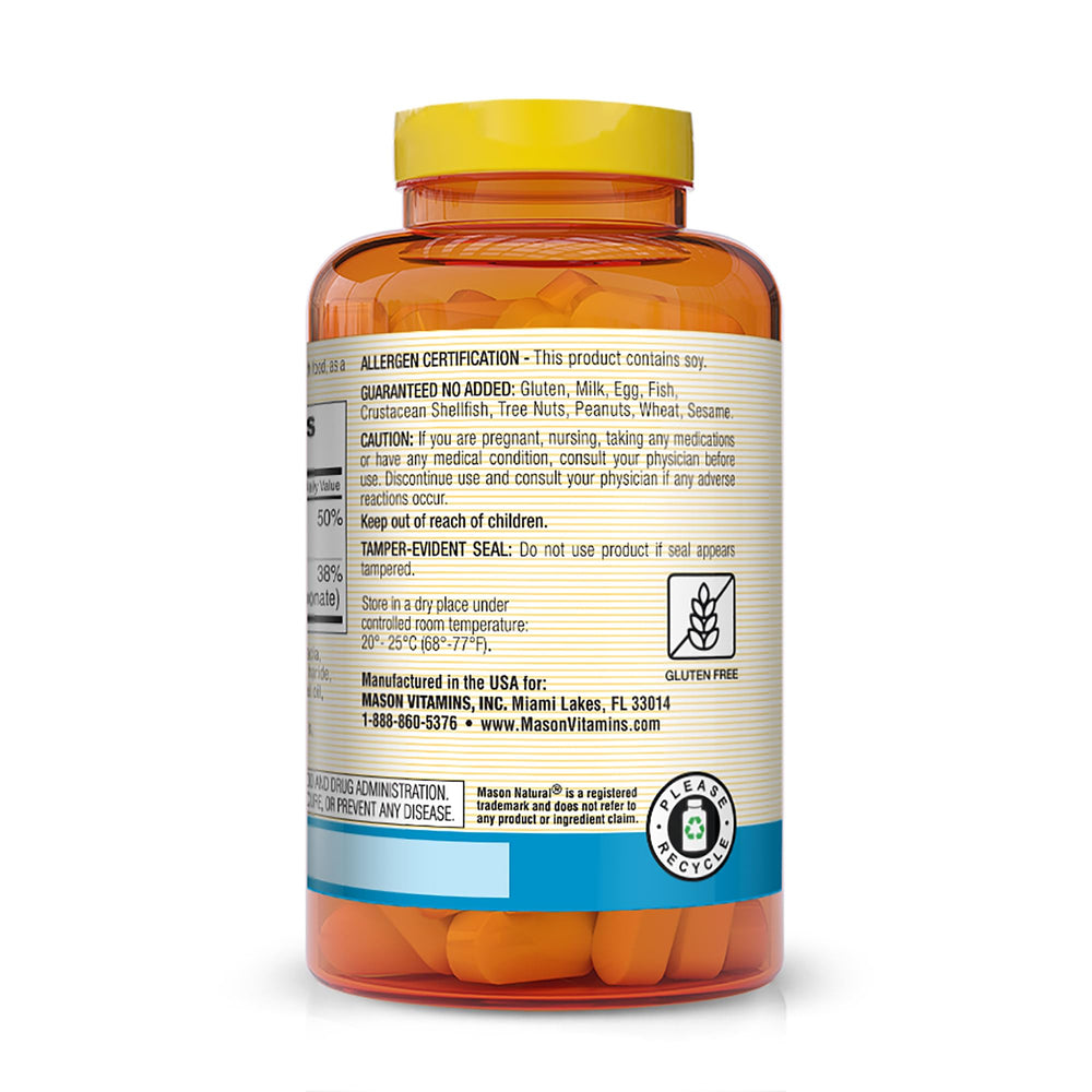 Illustration of oyster shell as a calcium source for Mason Natural supplement