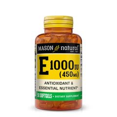 Mason Natural Vitamin E 450 mg (1000 IU) softgels bottle