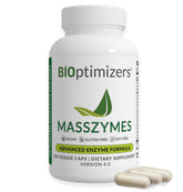 BiOptimizers MassZymes bottle and label