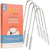 MasterMedi tongue cleaner with surgical stainless steel design