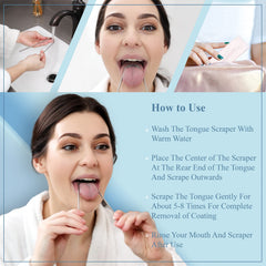 MasterMedi brand tongue cleaner for oral care and hygiene