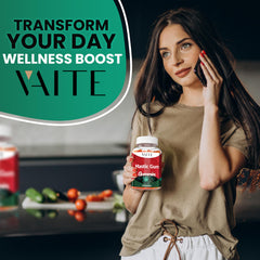 Graphic illustrating stomach health and comfort