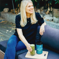 Ancient Elixirs Matcha with Ashwagandha packaging