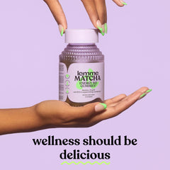 Matcha superfood chlorophyll and antioxidants concept