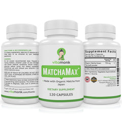 Close-up of antioxidant-rich Japanese matcha capsules