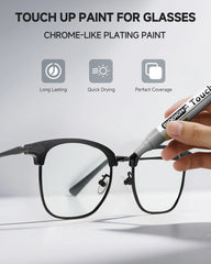 All-in-One repair kit being used on metal eyeglass frames