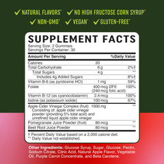 MAV Nutrition Metabolism Gummies packaging features beets and pomegranate juice for natural color