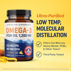 MAV Nutrition packaging highlights wild-caught, sustainable sourcing.