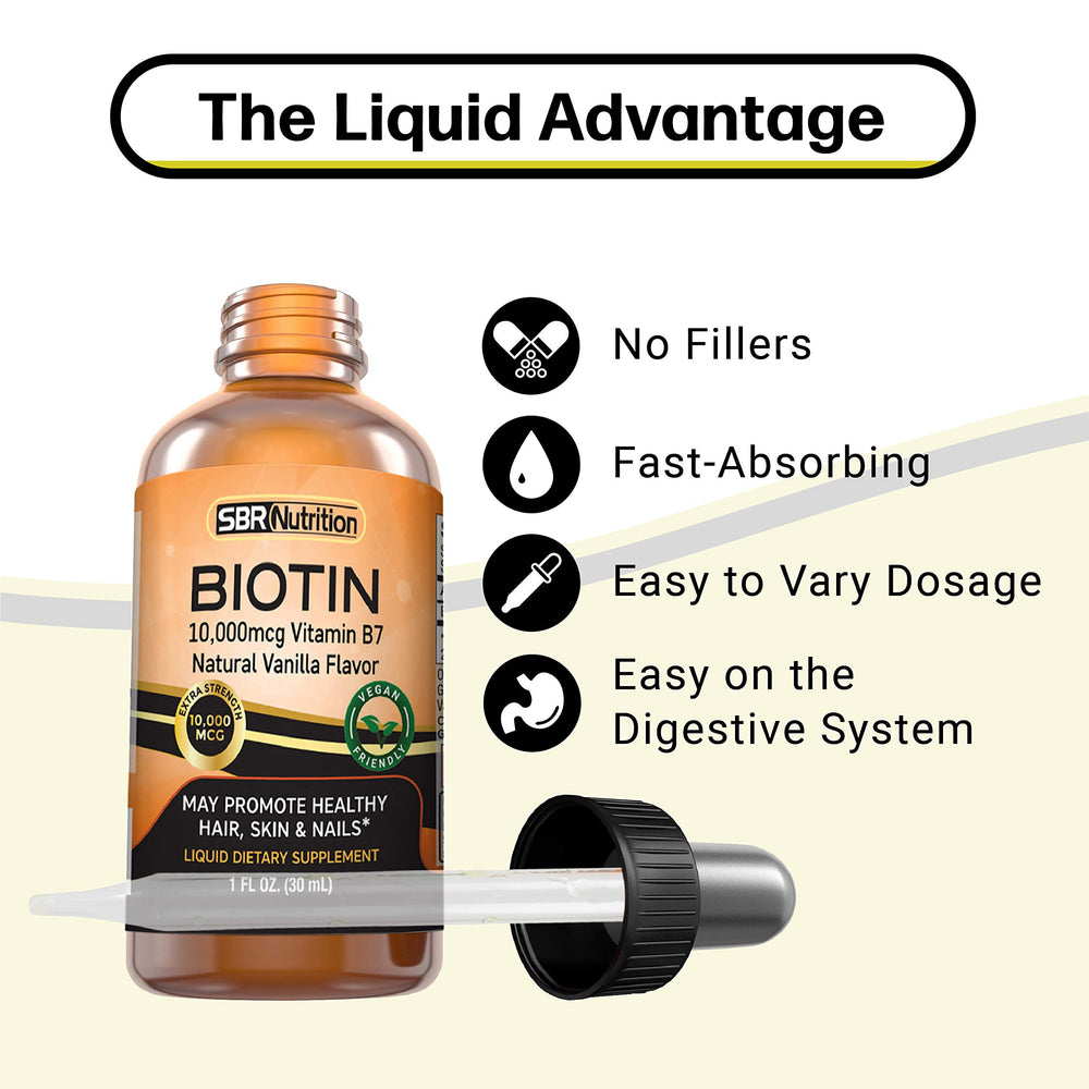 Customer testimonials image for MAX Absorption Biotin Liquid Drops