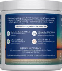 Close-up of magnesium glycinate ingredient used in Max Calm