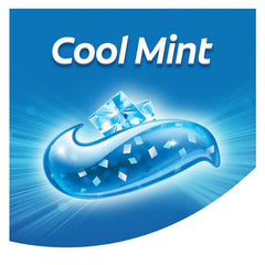 Minty fresh breath concept with Max toothpaste.
