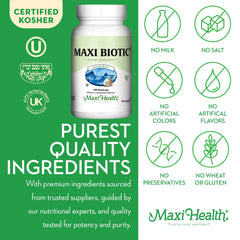 Quality certifications and USA production information on label