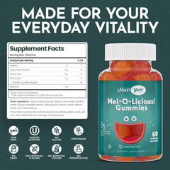 Gummies are kosher, vegetarian and allergen-free