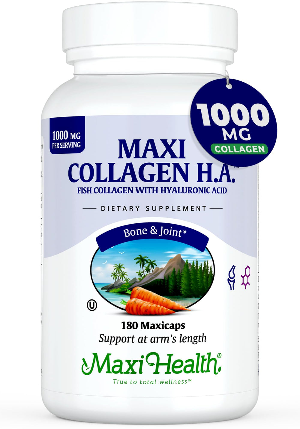 Hero image of Maxi Health Marine Collagen Pills 180 Maxicaps