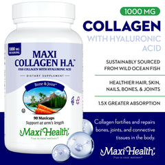 Marine collagen pills Type 1 with hyaluronic acid capsules