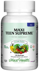 Maxi Health Teen Boys Multivitamin bottle front view
