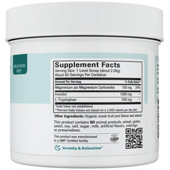 Prepared Sleep-O-Powder serving in glass