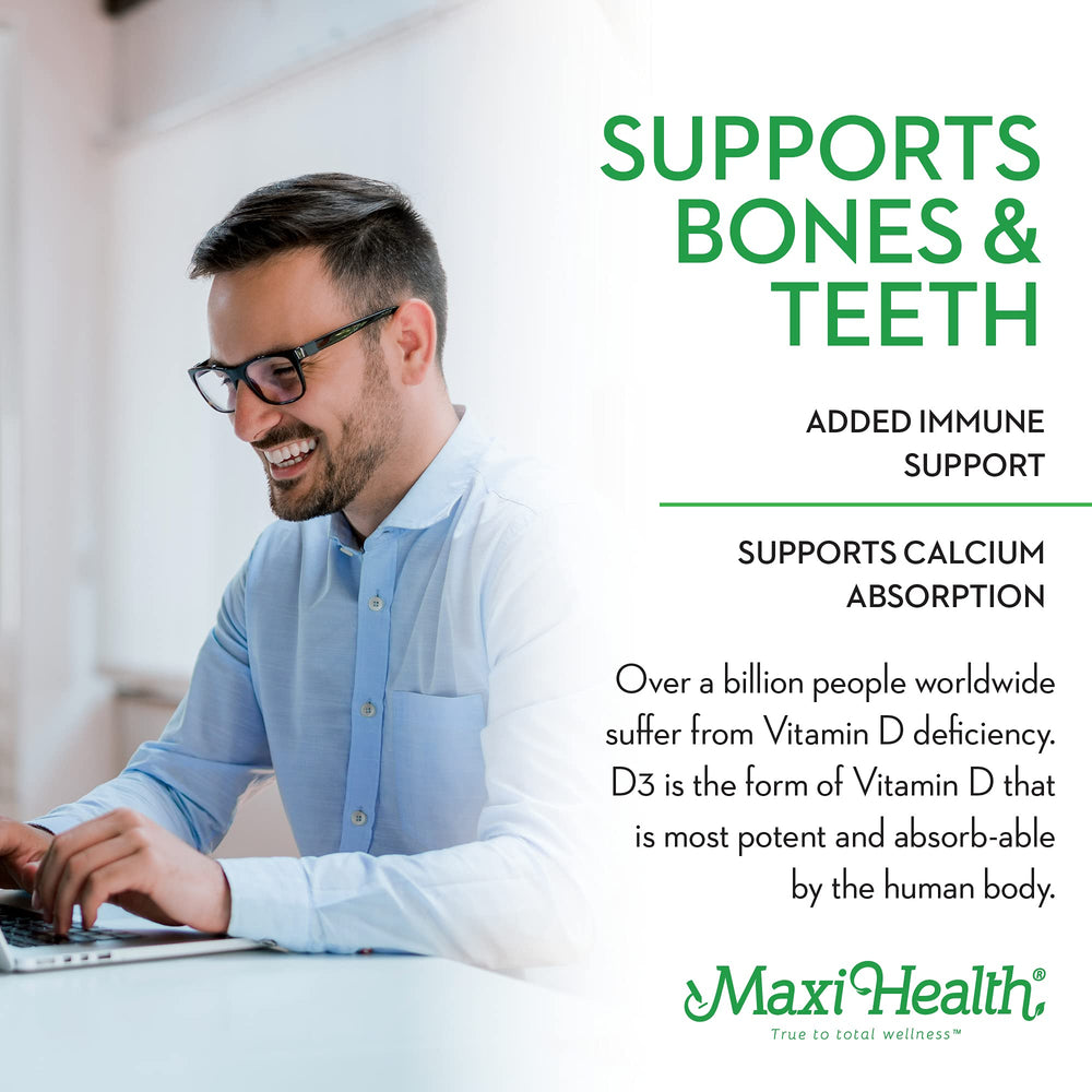 Illustration of bones and teeth representing bone health