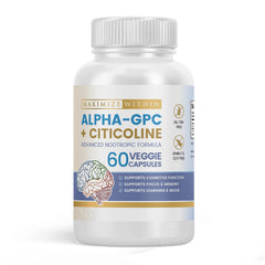Front view of Maximize Within Alpha GPC + Citicoline 60-count bottle
