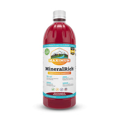 Maximum Living MineralRich 32 oz bottle - front view