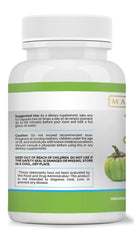 Maximum Slim packaging and label communicates purity and high-quality manufacturing