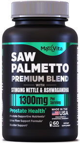MaxVita Prostate Premium bottle - front view