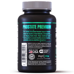 MaxVita Prostate Premium packaging and bottle on display