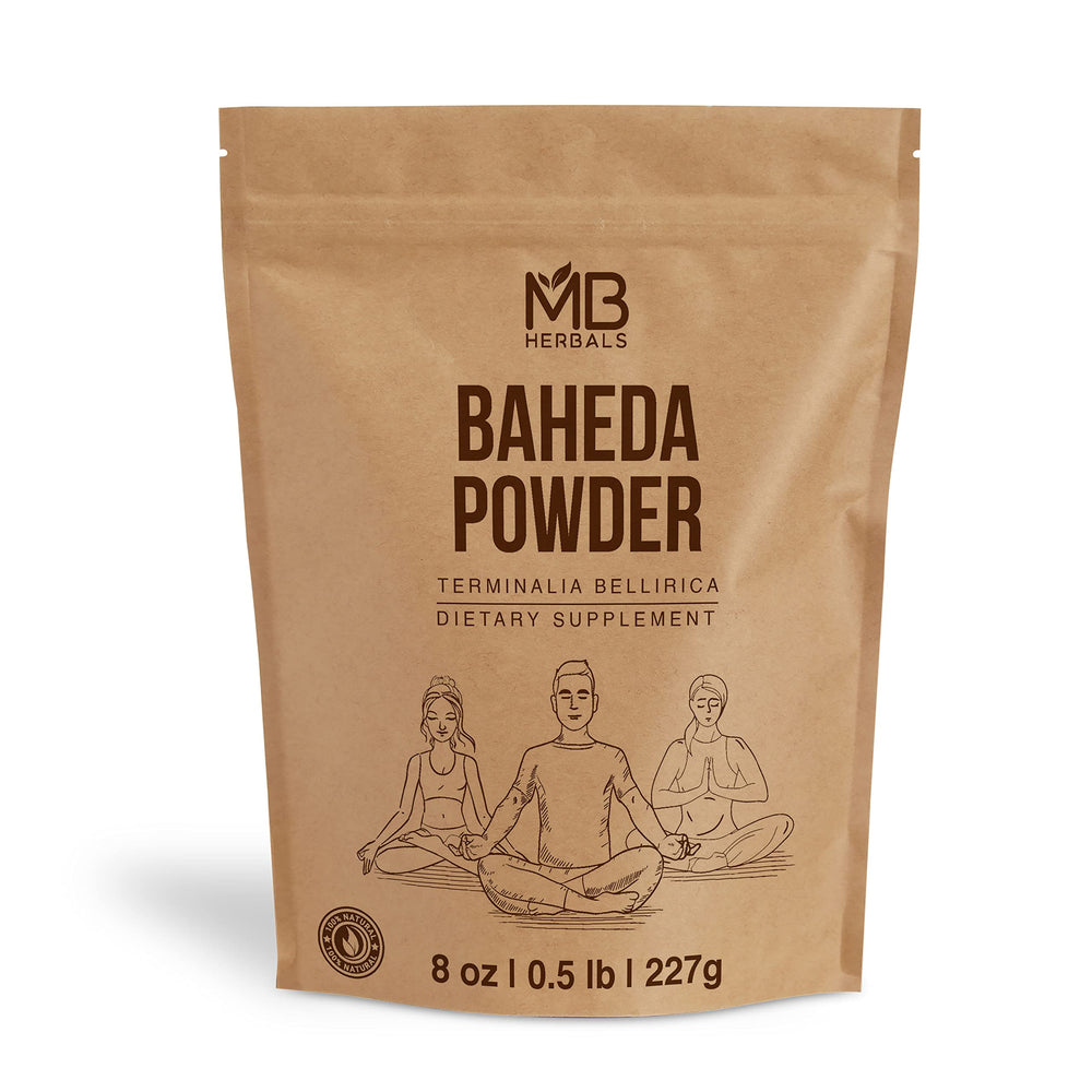 MB Herbals Baheda Powder 227g - front view