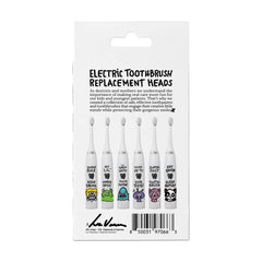 Eighteen months supply of kid-friendly replacement heads