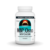 Product bottle of Source Naturals MBP Osteo with Calcium, 90 tablets.
