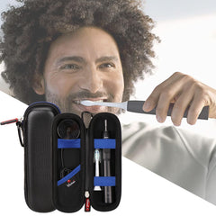 Closed black EVA travel case exterior