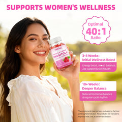 Close-up of raspberry-flavored gummies