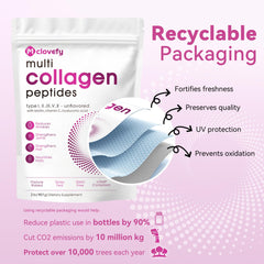 Serving size and nutrition information on label