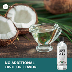 MCT oil ingredients: C8 and C10 from coconut