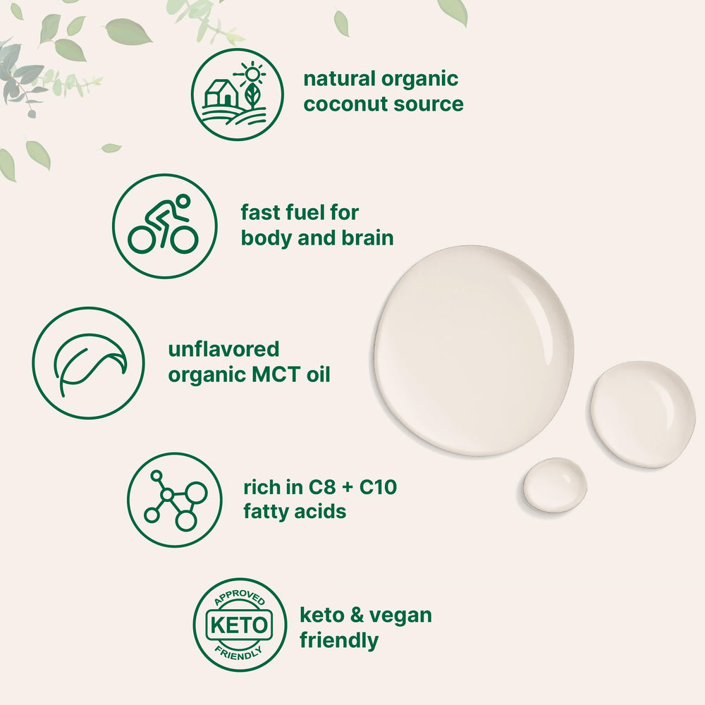 C8 and C10 fatty acids in MCT Oil