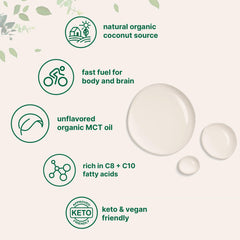C8 and C10 fatty acids in MCT Oil