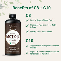MCT Oil added to coffee for keto energy