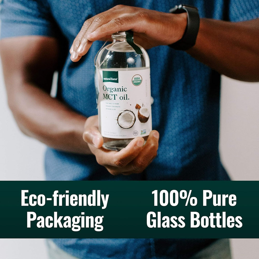 Serving of MCT Oil showing 14g MCTs per tablespoon