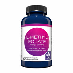 MD Life L-Methylfolate 2.5 mg bottle – 90 capsules
