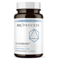 MD Process GlucoBerry bottle with Maqui Berry extract and Chromium Picolinate - 30 capsules
