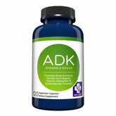 MD.LIFE ADK Vitamin Supplement bottle with 120 vegan capsules