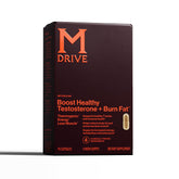 Mdrive Boost and Burn bottle image highlighting a thermogenic fat burner for daily energy and focus.
