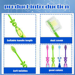 Close-up of soft PBT bristles on a kangaroo toothbrush