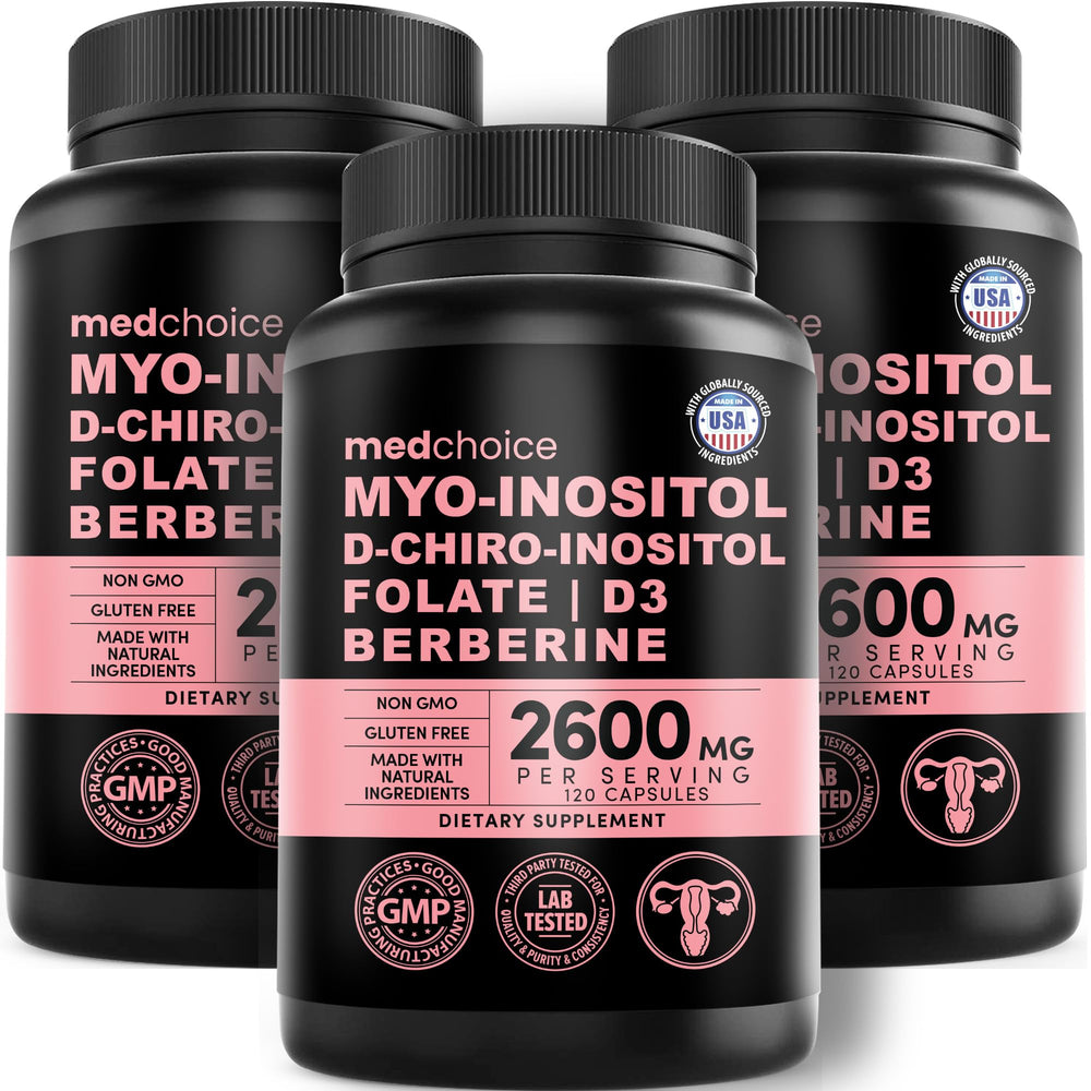 MEDCHOICE front packaging showing product name and benefits for hormonal balance