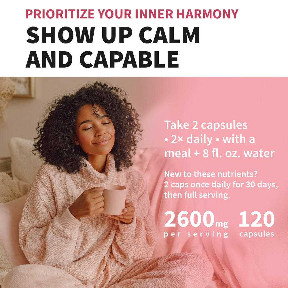 MEDCHOICE woman taking capsule with water to show daily use
