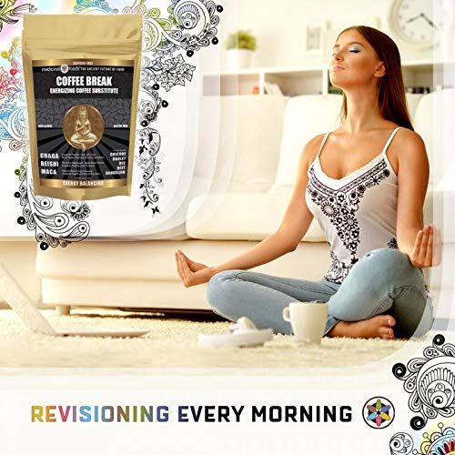 Glass of Medicinal Foods Coffee Break caffeine-free energy drink