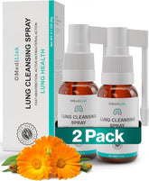 MediLisk Lung Cleansing Spray bottle front view with 1 oz labeling
