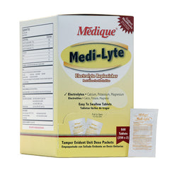 Medique Medi-Lyte electrolyte replenisher box of 500 tablets (250 x 2)