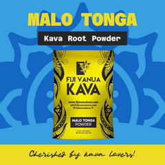 Medium grind traditional kava powder for brewing